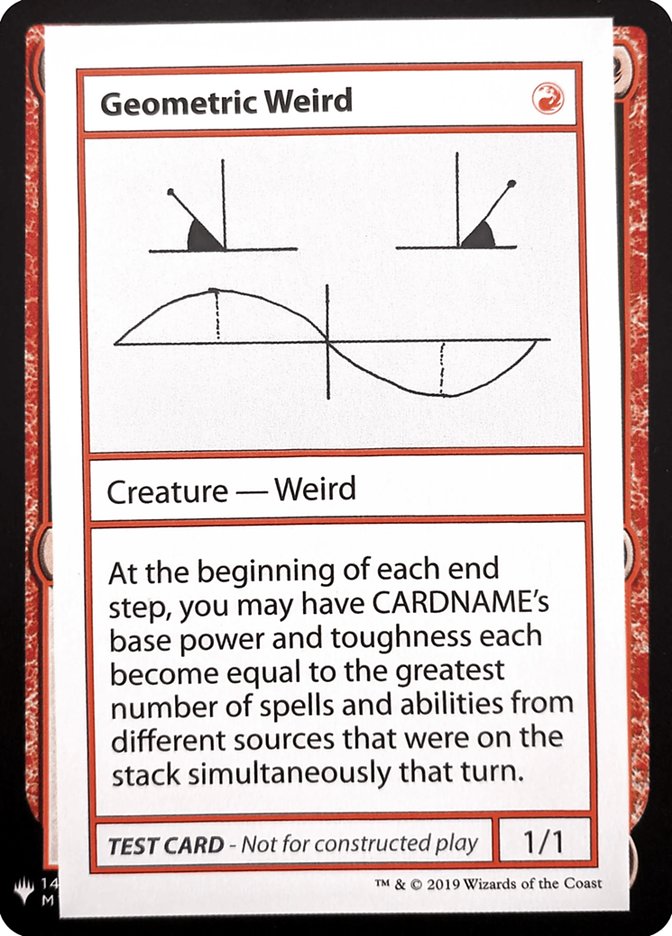 Geometric Weird [Mystery Booster Playtest Cards] | Devastation Store
