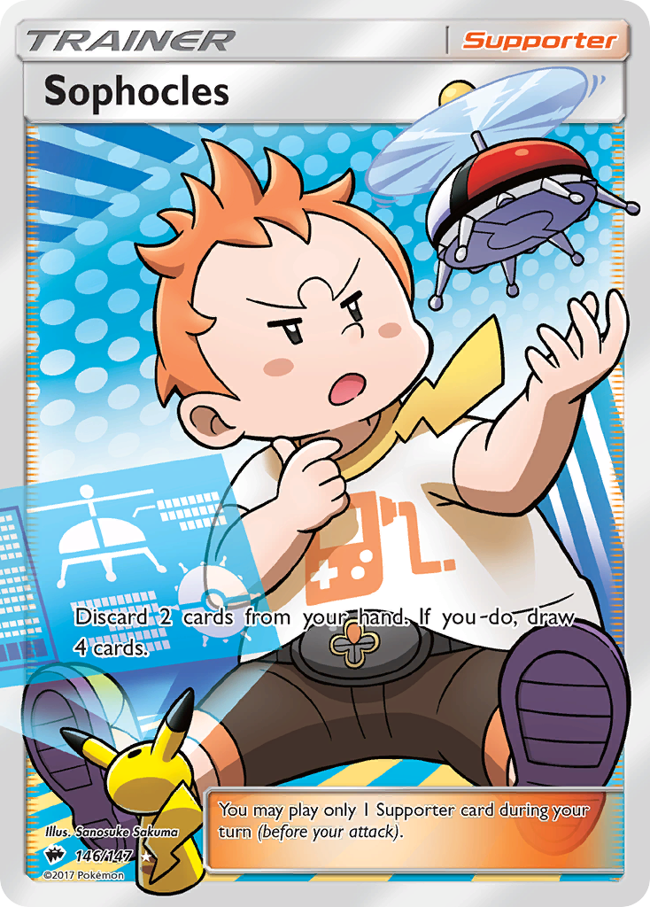 Sophocles (146/147) [Sun & Moon: Burning Shadows] | Devastation Store