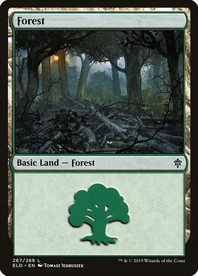 Forest (267) [Throne of Eldraine] | Devastation Store