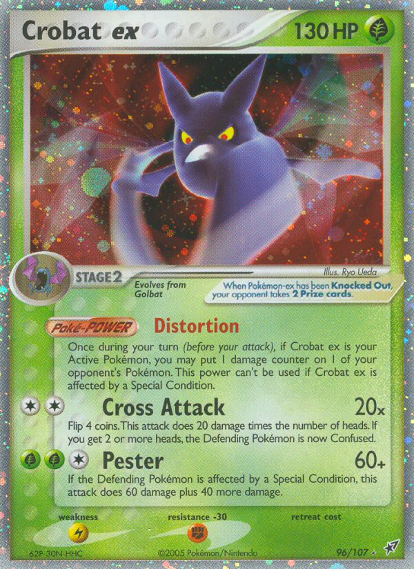 Crobat ex (96/107) [EX: Deoxys] | Devastation Store