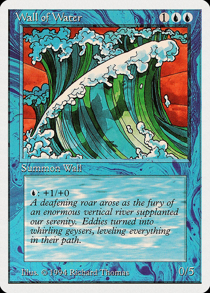 Wall of Water [Summer Magic / Edgar] | Devastation Store