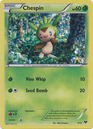 Chespin (2/12) [McDonald's Promos: 2014 Collection] | Devastation Store