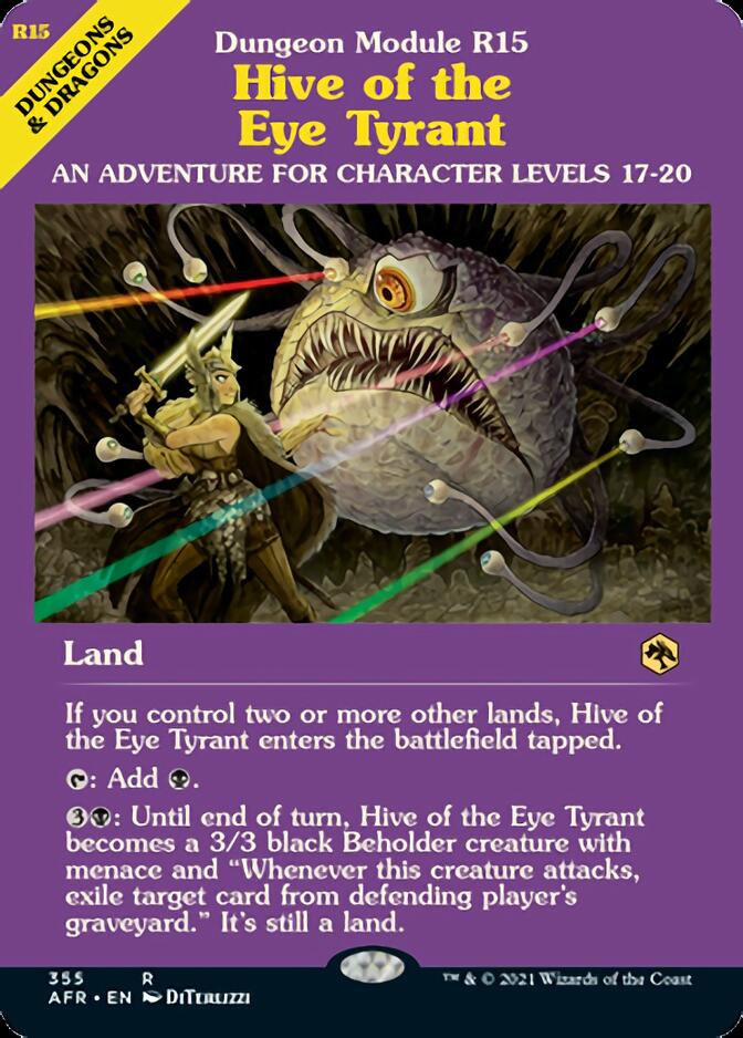 Hive of the Eye Tyrant (Dungeon Module) [Dungeons & Dragons: Adventures in the Forgotten Realms] | Devastation Store