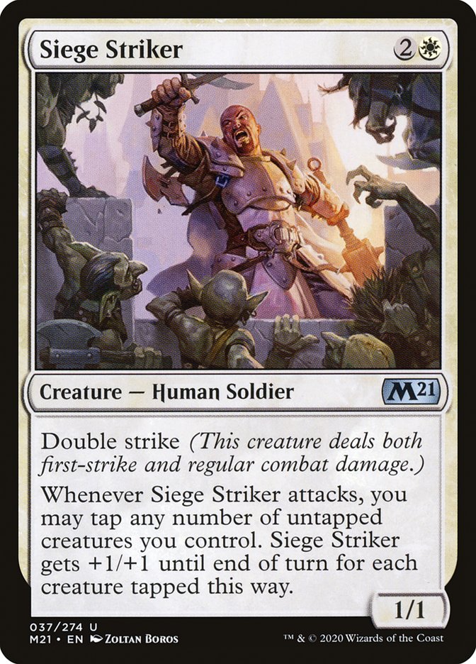 Siege Striker [Core Set 2021] | Devastation Store