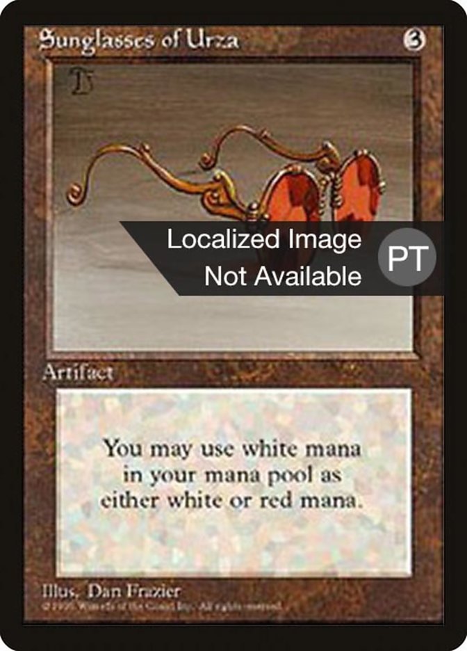 Sunglasses of Urza [Fourth Edition (Foreign Black Border)] | Devastation Store