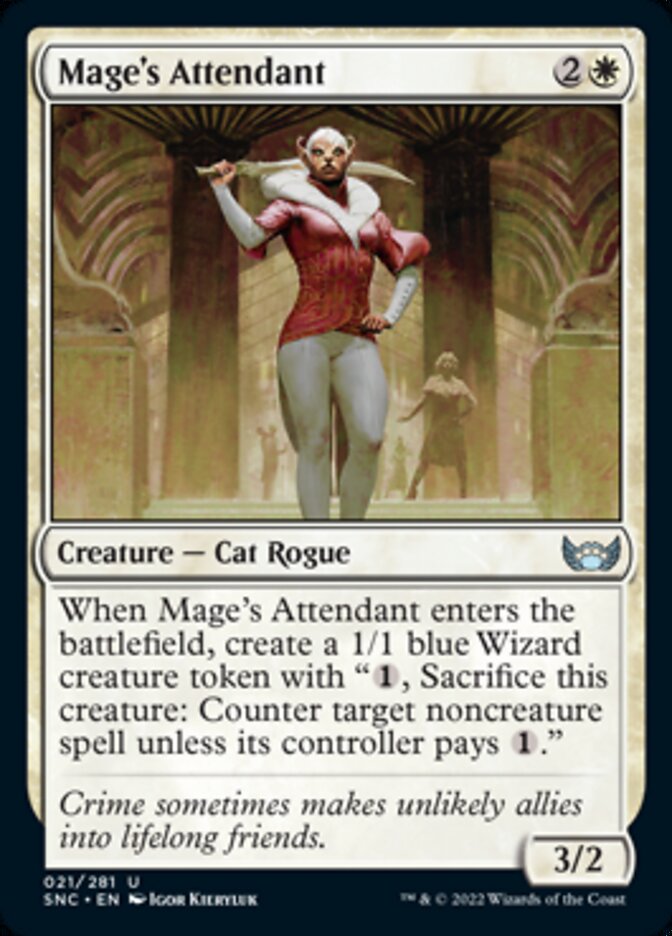 Mage's Attendant [Streets of New Capenna] | Devastation Store