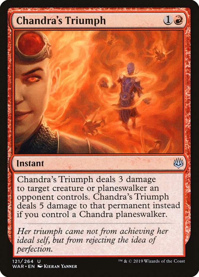 Chandra's Triumph [War of the Spark] | Devastation Store