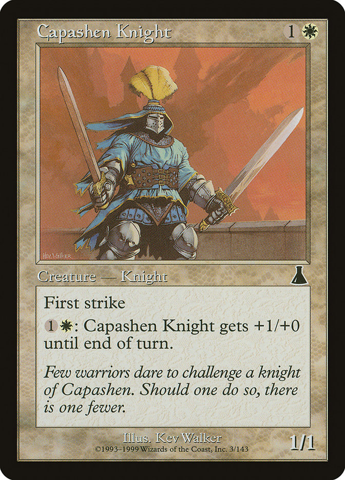 Capashen Knight [Urza's Destiny] - Devastation Store | Devastation Store