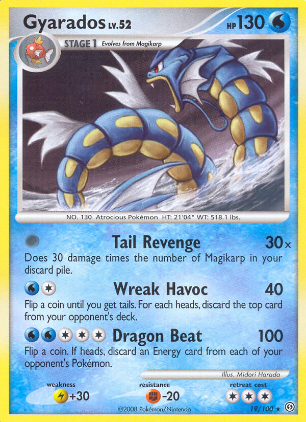 Gyarados (19/100) [Diamond & Pearl: Stormfront] | Devastation Store