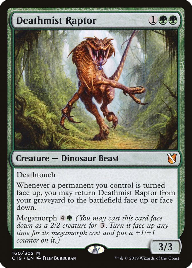 Deathmist Raptor [Commander 2019] | Devastation Store