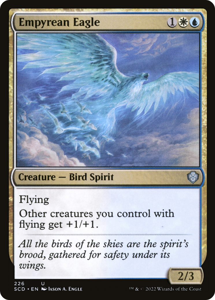 Empyrean Eagle [Starter Commander Decks] | Devastation Store