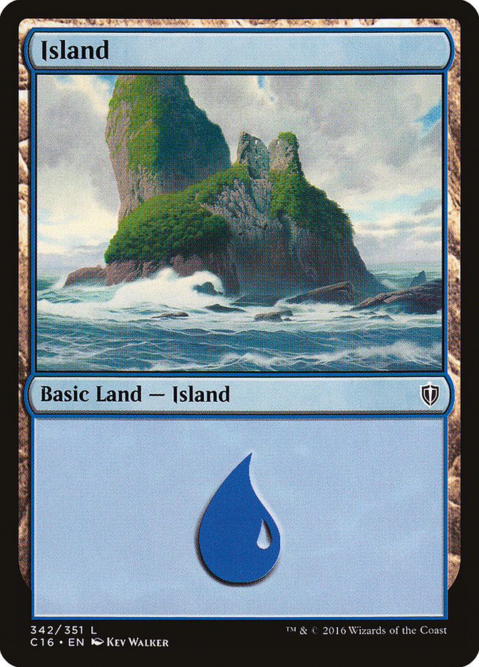 Island (342) [Commander 2016] - Devastation Store | Devastation Store