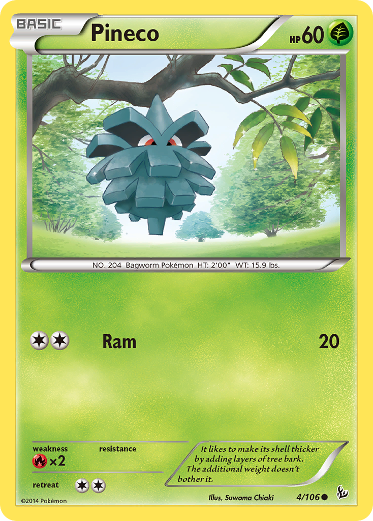 Pineco (4/106) [XY: Flashfire] | Devastation Store