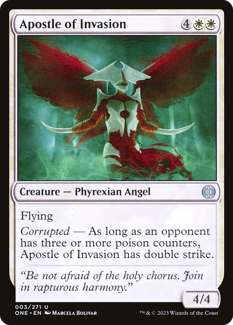 Apostle of Invasion [Phyrexia: All Will Be One] | Devastation Store