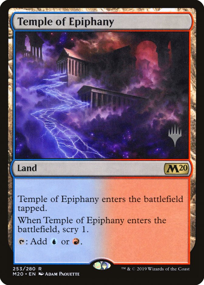 Temple of Epiphany (Promo Pack) [Core Set 2020 Promos] | Devastation Store