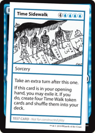 Time Sidewalk (2021 Edition) [Mystery Booster Playtest Cards] | Devastation Store