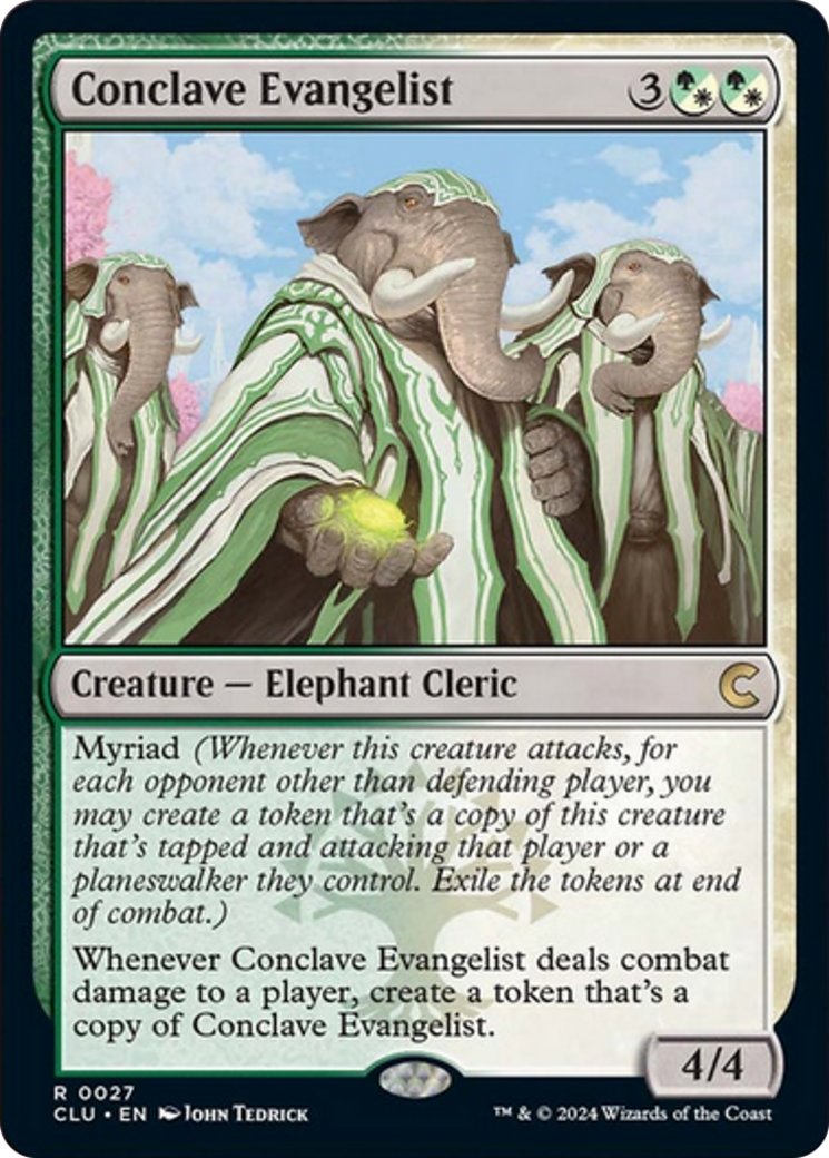 Conclave Evangelist [Ravnica: Clue Edition] | Devastation Store