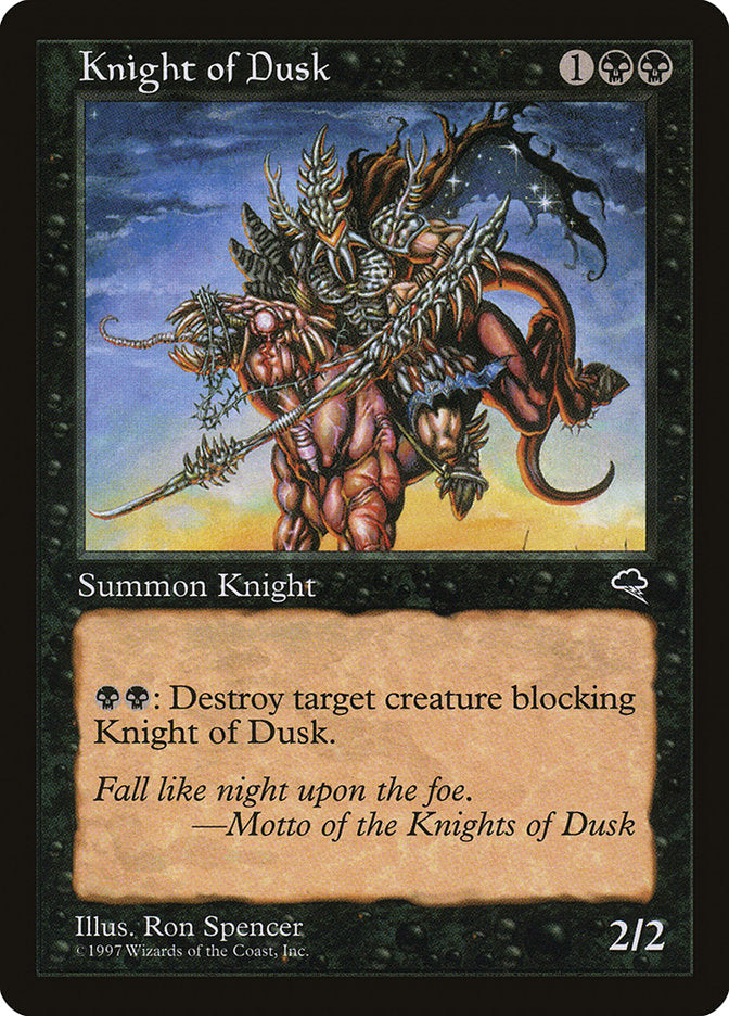Knight of Dusk [Tempest] - Devastation Store | Devastation Store
