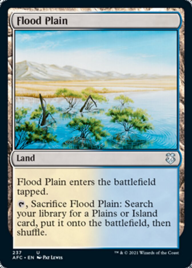 Flood Plain [Dungeons & Dragons: Adventures in the Forgotten Realms Commander] | Devastation Store