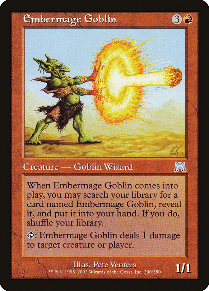 Embermage Goblin [Onslaught] | Devastation Store