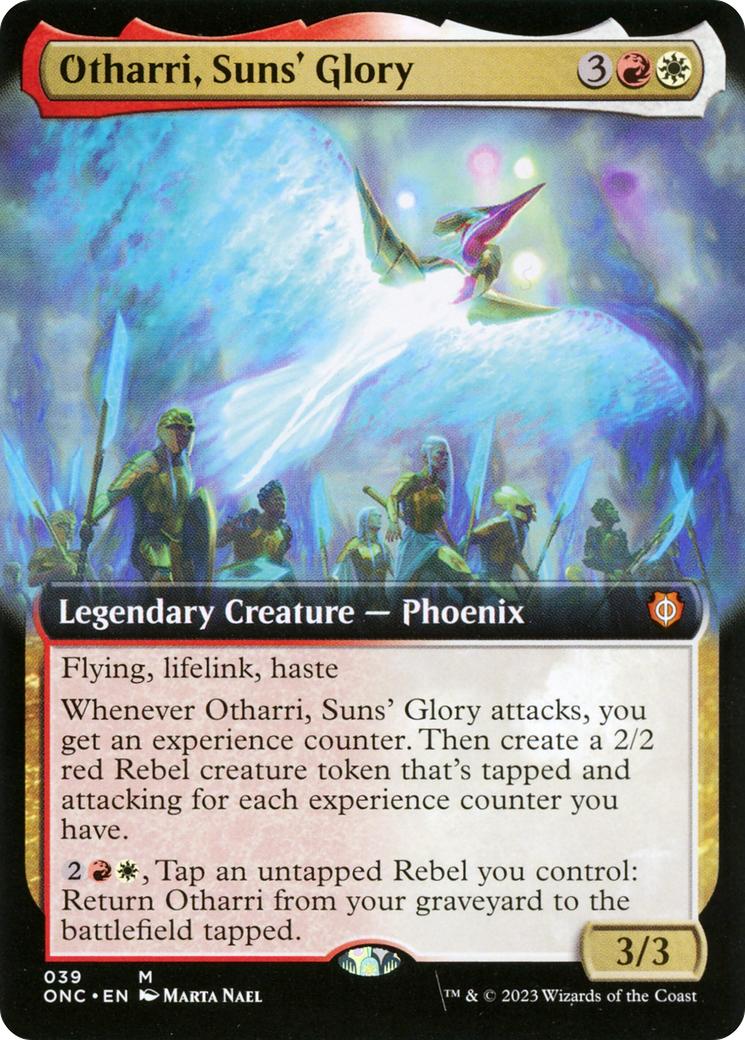 Otharri, Suns' Glory (Extended Art) [Phyrexia: All Will Be One Commander] | Devastation Store