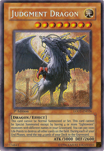 Judgment Dragon [LODT-EN026] Secret Rare | Devastation Store