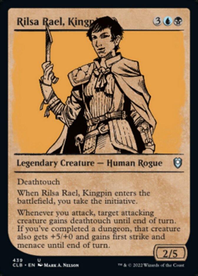 Rilsa Rael, Kingpin (Showcase) [Commander Legends: Battle for Baldur's Gate] | Devastation Store