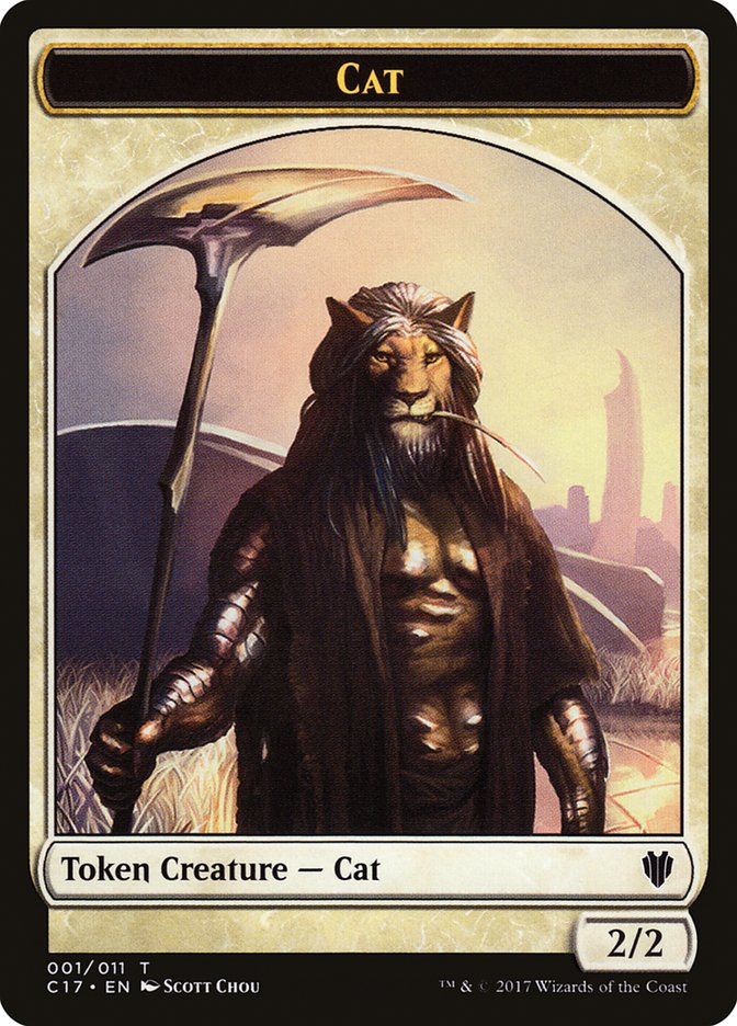 Cat Token [Commander 2017 Tokens] | Devastation Store