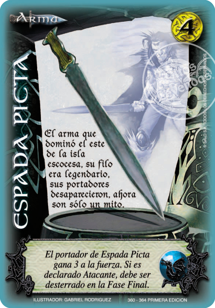 Espada Picta, Leyendas - Devastation Store | Devastation Store