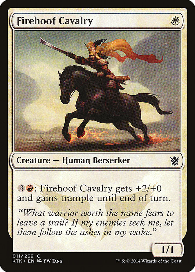 Firehoof Cavalry [Khans of Tarkir] | Devastation Store