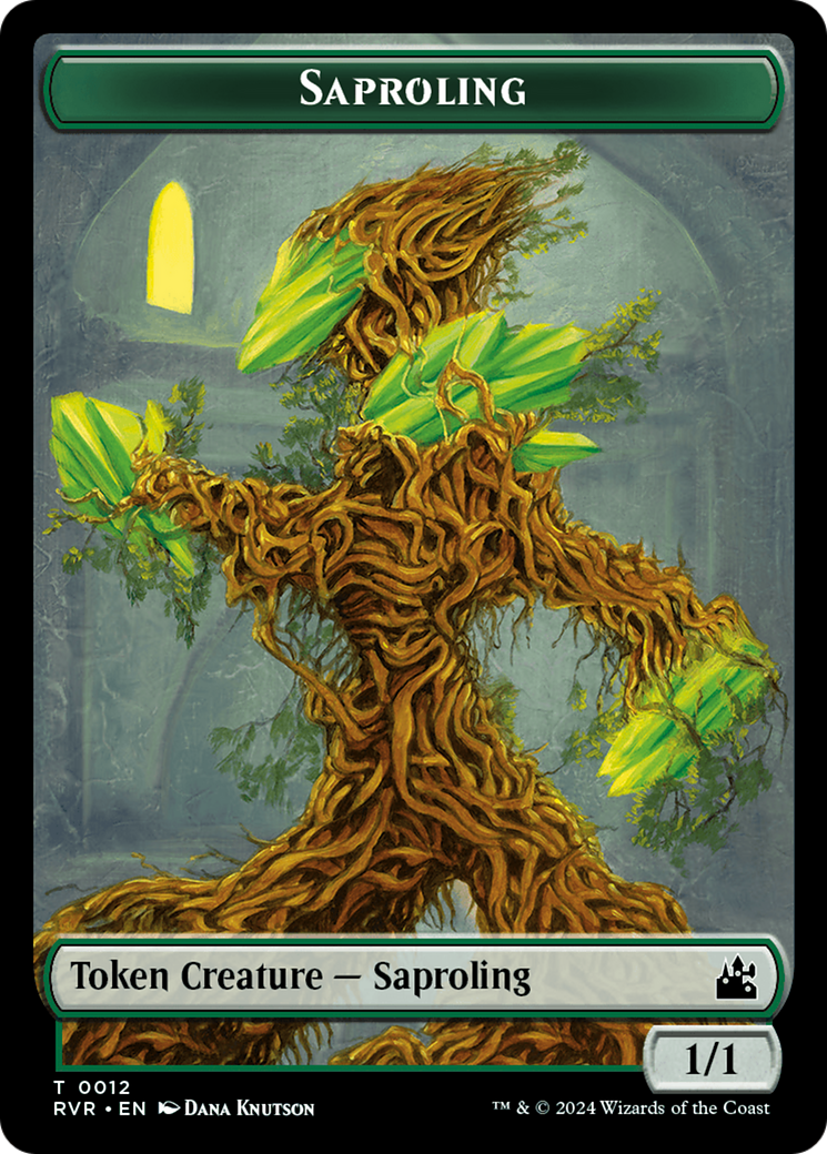 Saproling Token [Ravnica Remastered Tokens] | Devastation Store