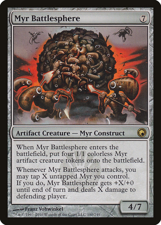 Myr Battlesphere [Scars of Mirrodin] | Devastation Store