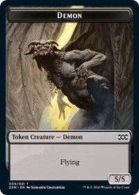 Demon // Marit Lage Double-sided Token [Double Masters Tokens] | Devastation Store