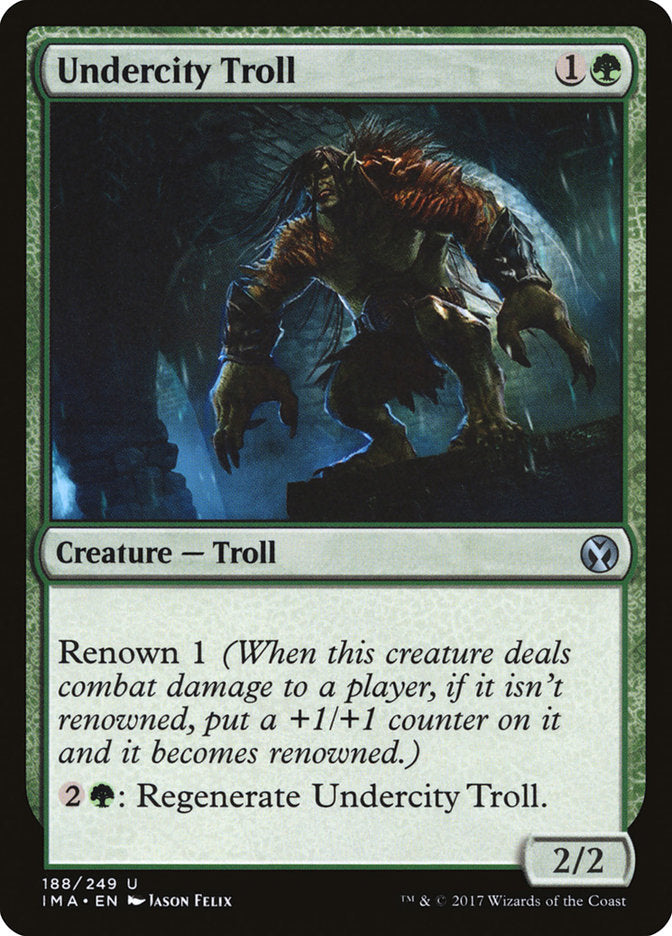 Undercity Troll [Iconic Masters] - Devastation Store | Devastation Store