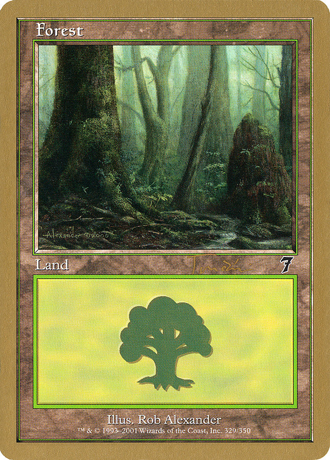 Forest (jt329) (Jan Tomcani) [World Championship Decks 2001] | Devastation Store