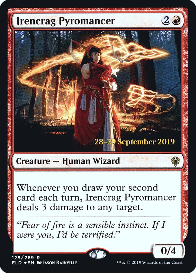 Irencrag Pyromancer  [Throne of Eldraine Prerelease Promos] | Devastation Store