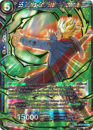 SS Trunks, God-Sealing Technique (BT10-044) [Rise of the Unison Warrior 2nd Edition] | Devastation Store