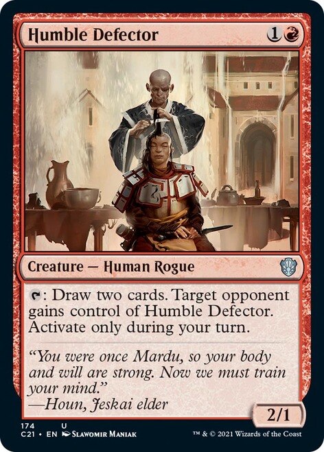 Humble Defector [Commander 2021] | Devastation Store