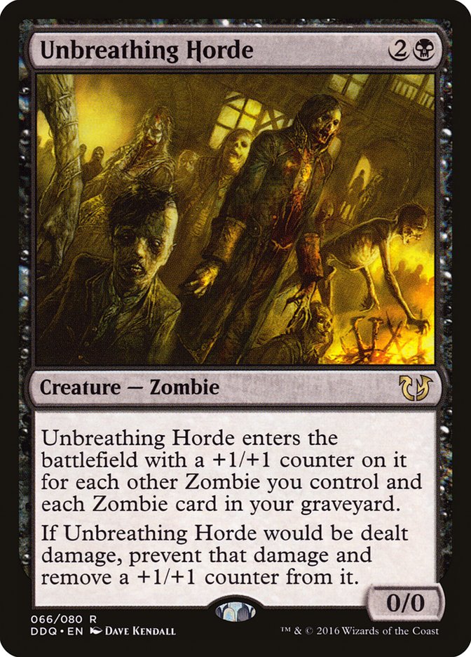 Unbreathing Horde [Duel Decks: Blessed vs. Cursed] | Devastation Store