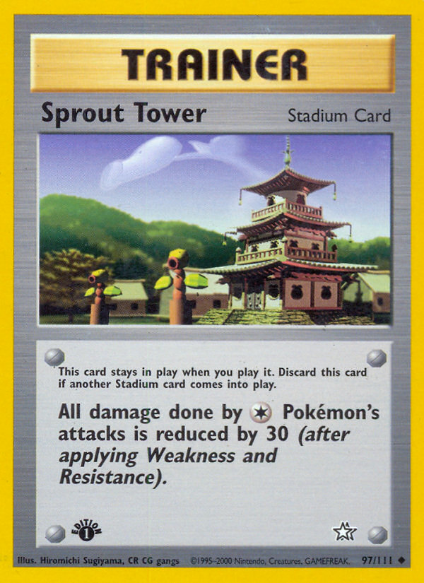 Sprout Tower (97/111) [Neo Genesis 1st Edition] | Devastation Store