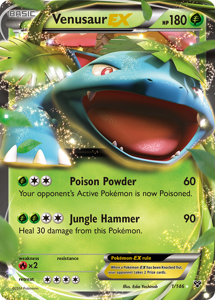 Venusaur EX (1/146) [XY: Base Set] | Devastation Store