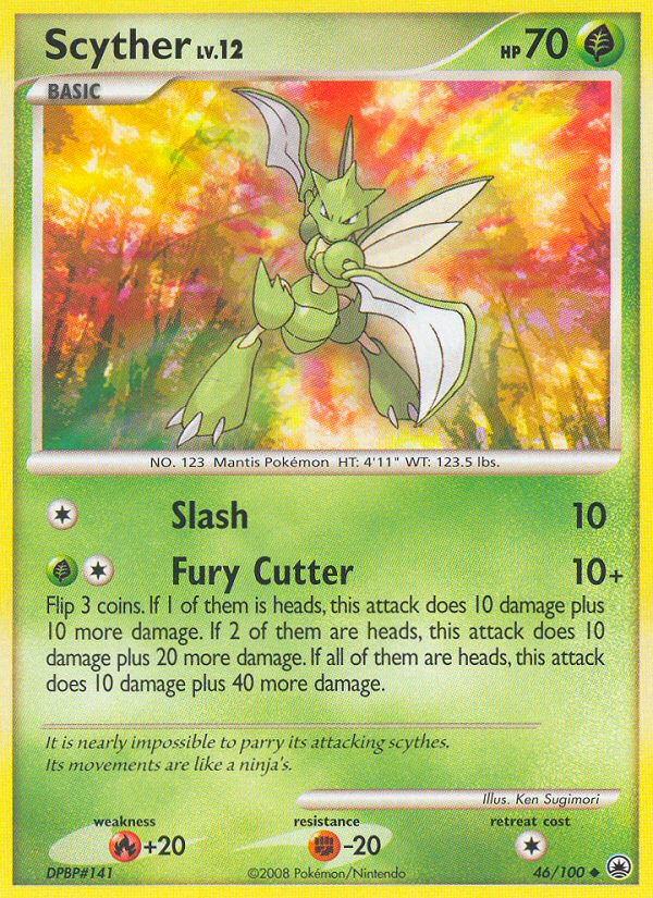 Scyther (46/100) [Diamond & Pearl: Majestic Dawn] | Devastation Store