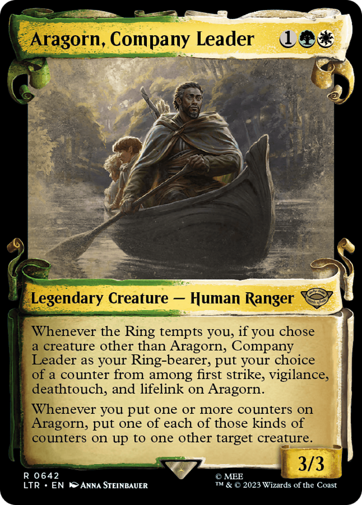 Aragorn, Company Leader [The Lord of the Rings: Tales of Middle-Earth Showcase Scrolls] | Devastation Store