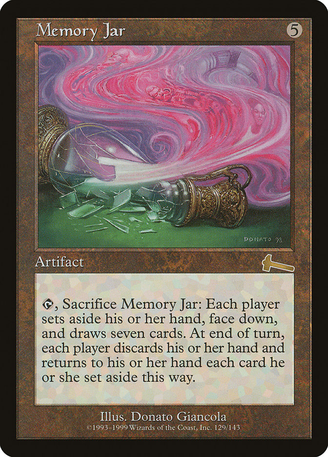 Memory Jar [Urza's Legacy] | Devastation Store