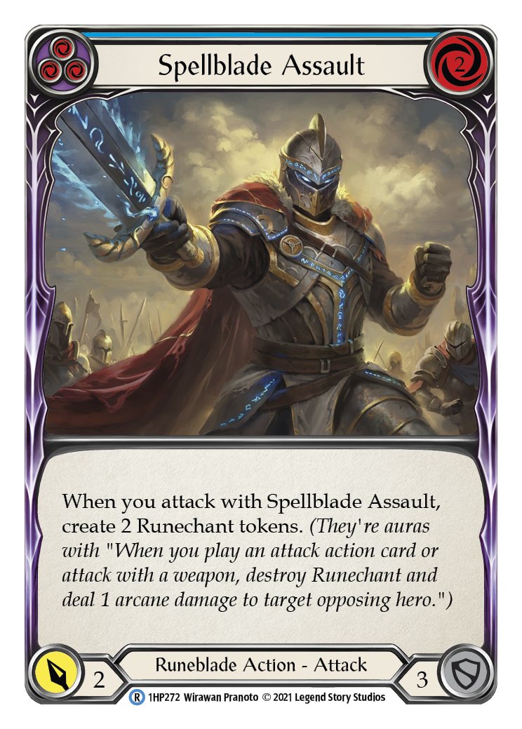Spellblade Assault (Blue) [1HP272] | Devastation Store