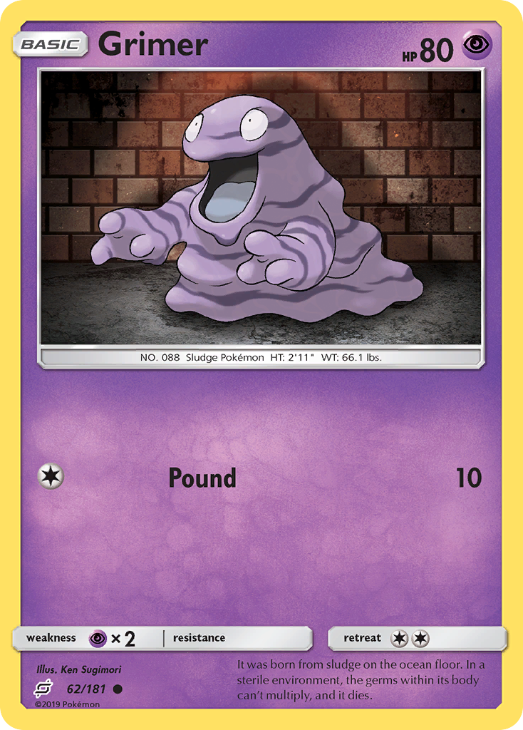 Grimer (62/181) [Sun & Moon: Team Up] | Devastation Store