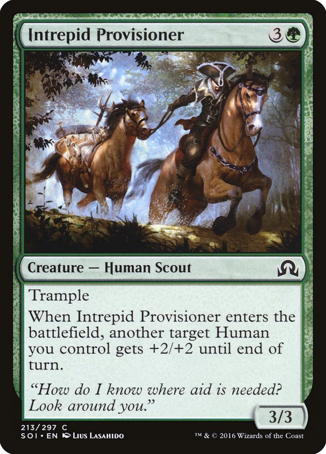 Intrepid Provisioner [Shadows over Innistrad] | Devastation Store