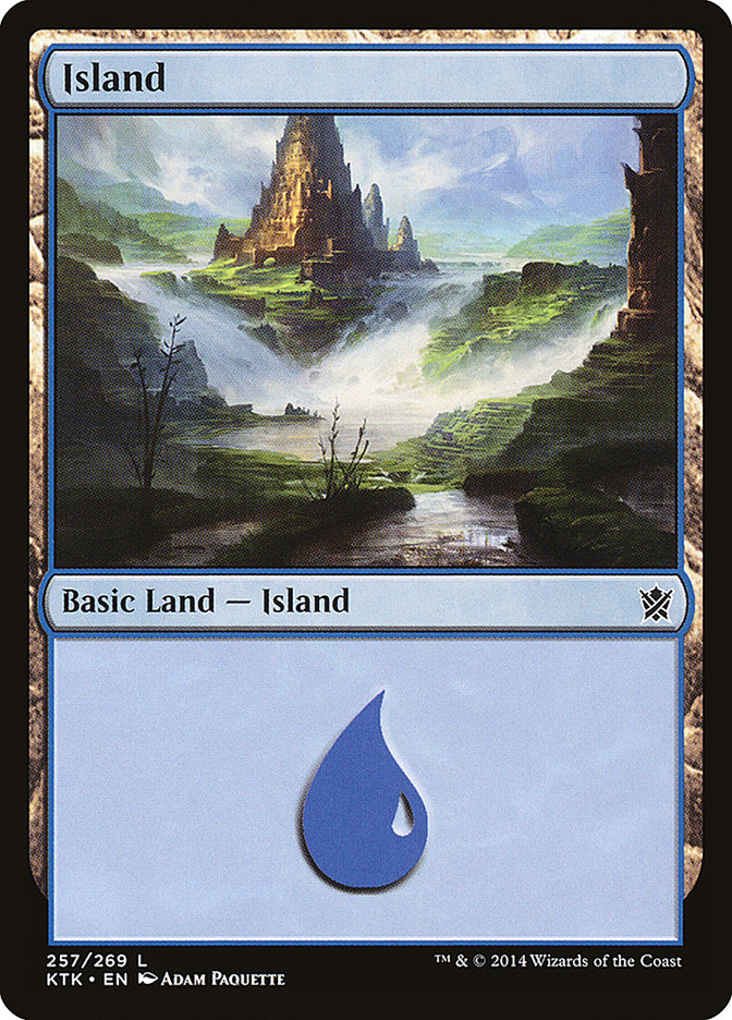 Island (257) [Khans of Tarkir] | Devastation Store