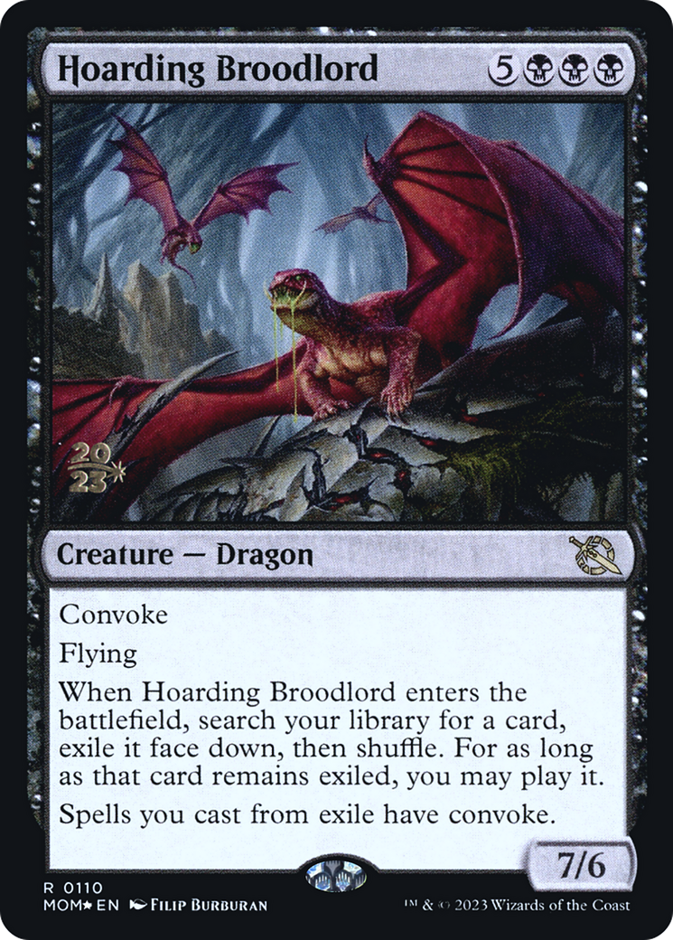 Hoarding Broodlord [March of the Machine Prerelease Promos] | Devastation Store