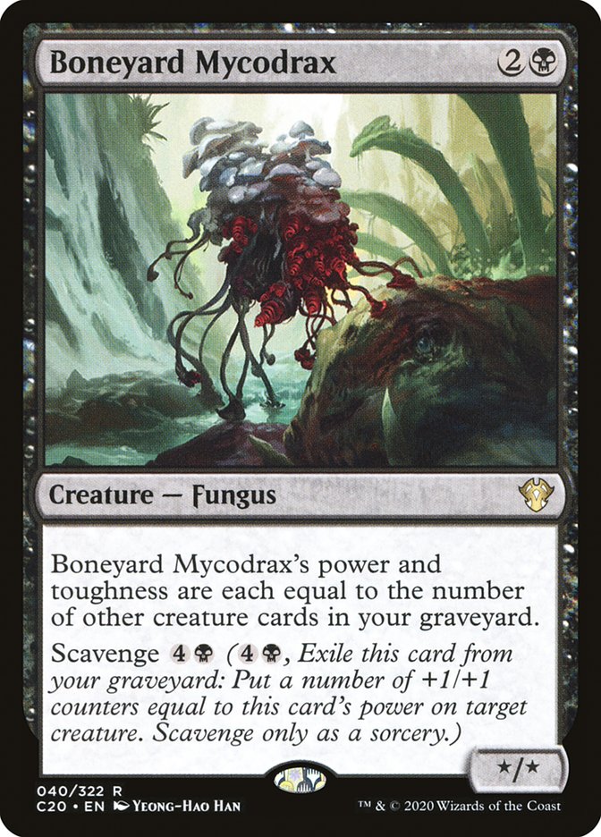 Boneyard Mycodrax [Commander 2020] | Devastation Store